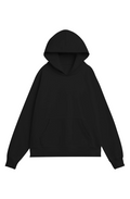 Mabel Espresso and Baby Blue Organic French Terry Hoodie
