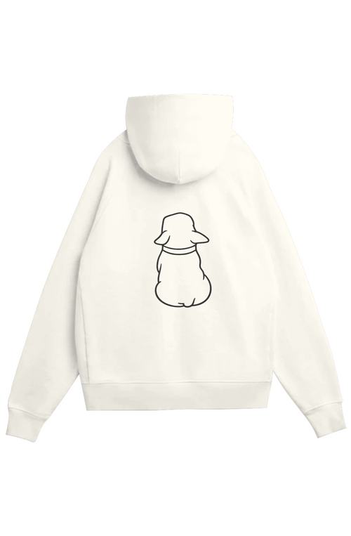 Mabel Cranberry Organic French Terry Hoodie